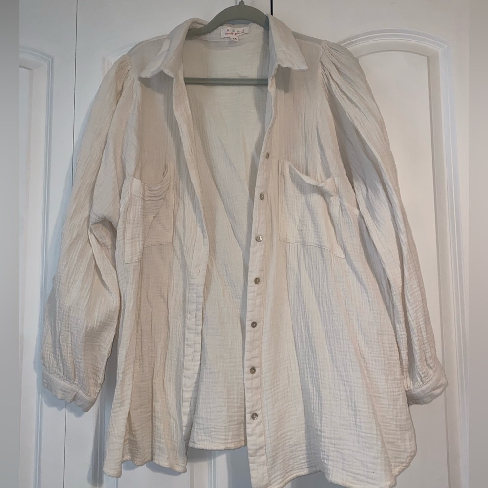 Linen Button Down - image 2